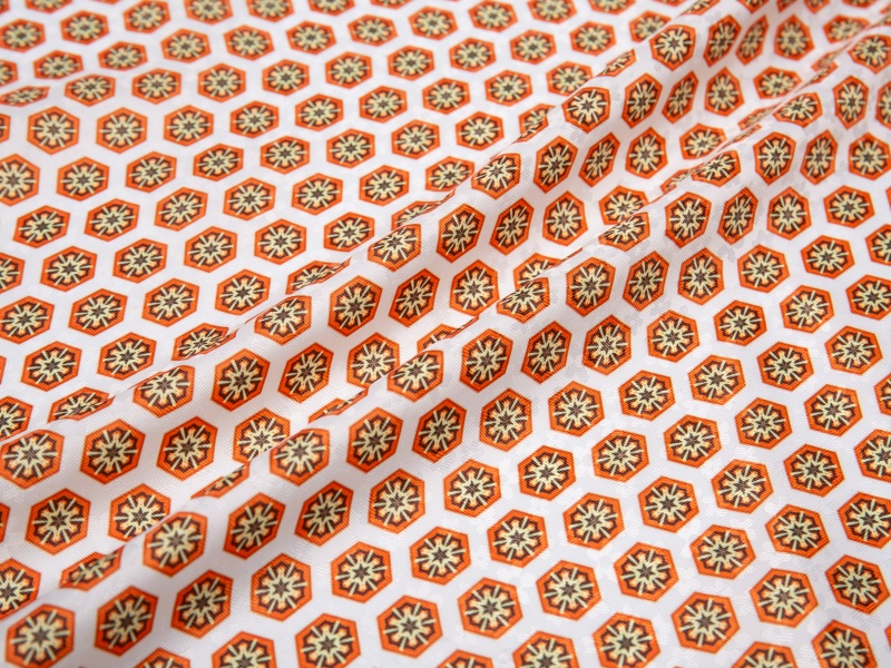 Polyester-Viscose Jacquard Printed Lining Fabric
