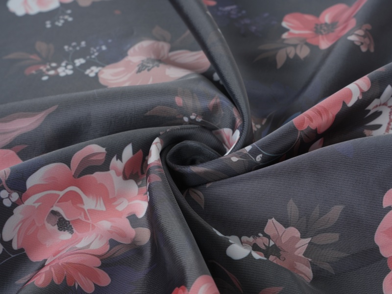 Polyester-Viscose Twill Printed Lining Fabric
