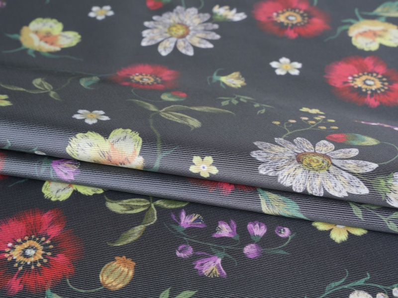 Polyester-Viscose Twill Printed Lining Fabric