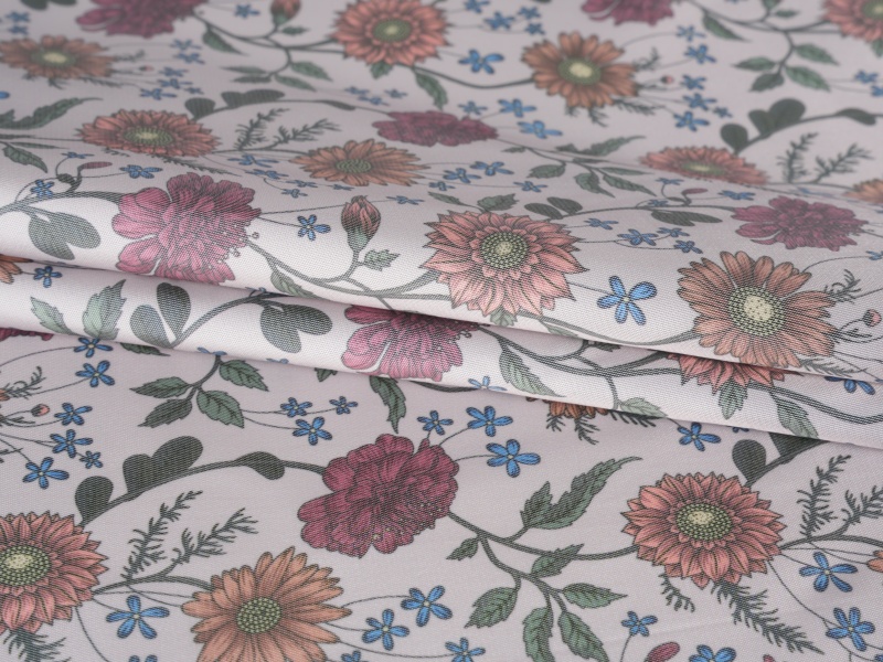 Polyester-Viscose Twill Printed Lining Fabric