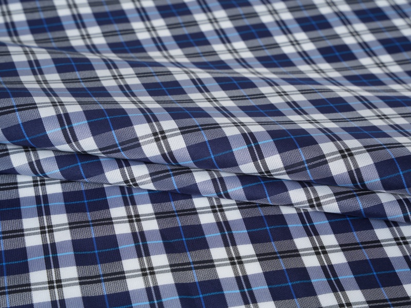 Polyester Viscose Yarn-Dyed Sleeve Lining Fabric